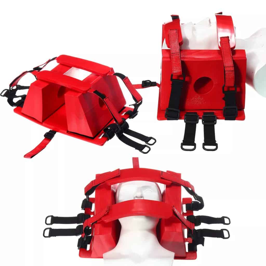 อุปกรณ์ช่วยประคองศีรษะ | Head Immobilizer สำหรับรถพยาบาลและหน่วยกู้ภัย ใช้ตรึงศีรษะผู้บาดเจ็บ ปลอดภัยได้มาตรฐาน